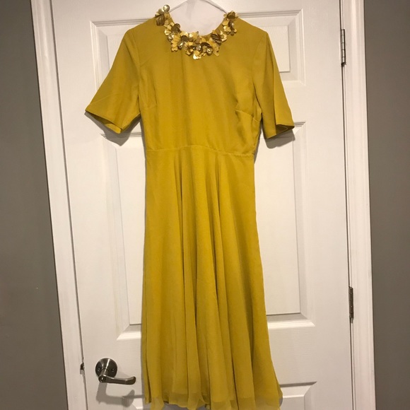 ❌Sold ❌ASOS design embellished neck dress - Picture 4 of 5